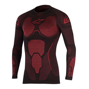 ALPINESTARS RIDE TECH TOP LS SUM BLACK RED - Image 1