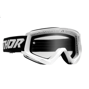 THOR GOGGLE CMBT RACR YTH WH BK
